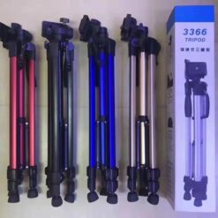 3366 Tripod For DSLR Camera With Bag MultiColors
