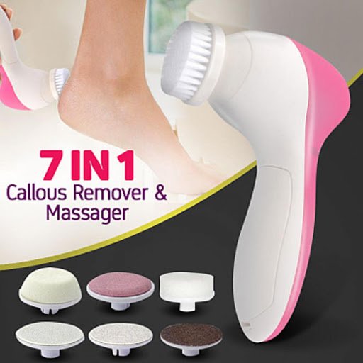 7 In 1 Callous Remover & Massager Battery Operated 7 In 1 Callous Remover & Massager Battery Operated