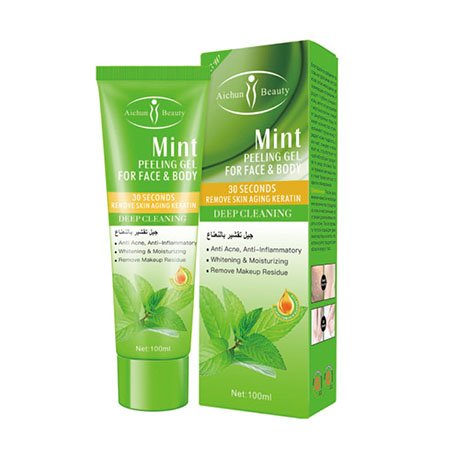 Aichun Beauty Natural Mint Face Body Deep Cleansing Moisturizing Exfoliating Gel Aichun Beauty Natural Mint Face Body Deep Cleansing Moisturizing Exfoliating Gel