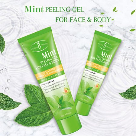 Aichun Beauty Natural Mint Face Body Deep Cleansing Moisturizing Exfoliating Gel Aichun Beauty Natural Mint Face Body Deep Cleansing Moisturizing Exfoliating Gel - Image 3