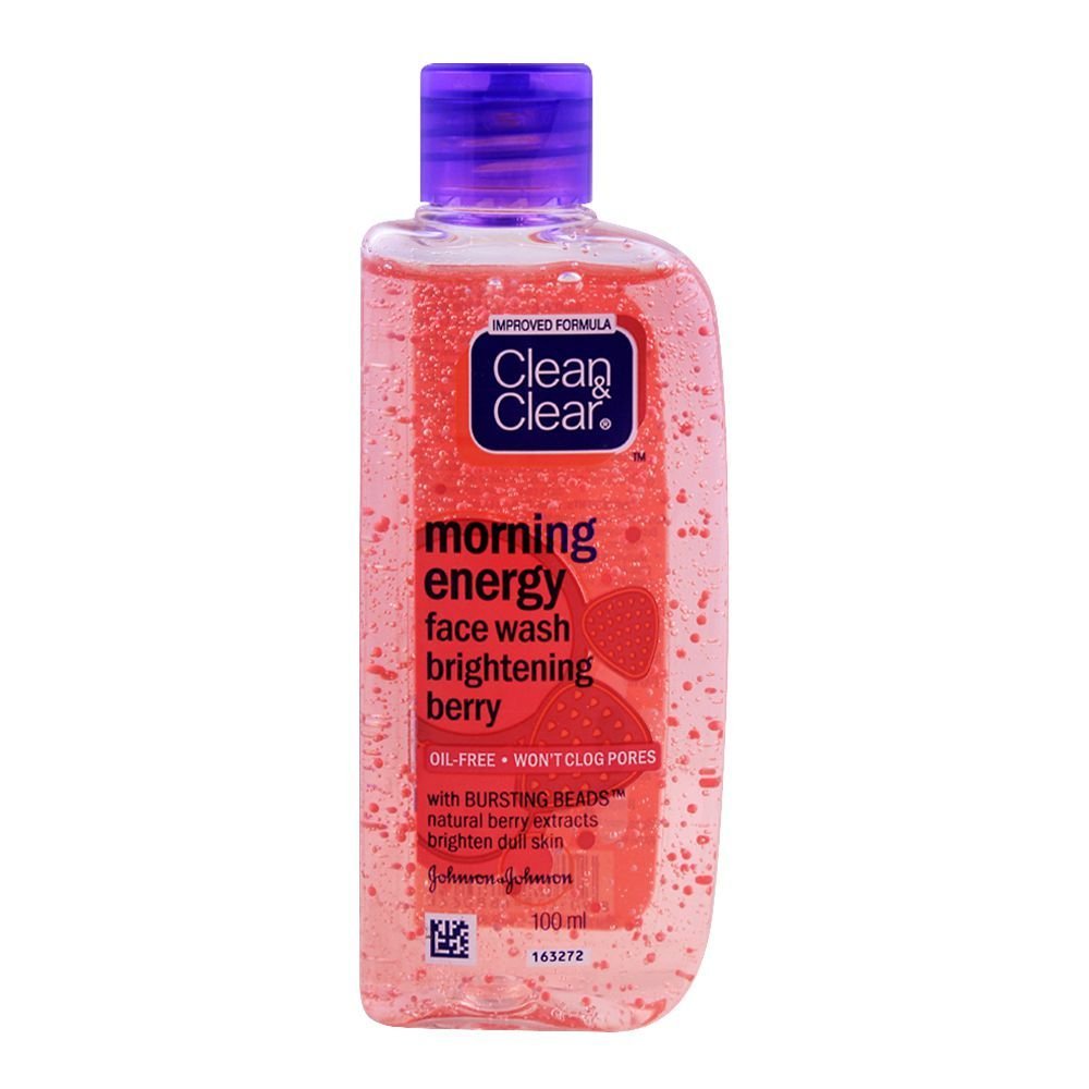Clean & Clear Morning Energy Face Wash - Brightening Berry 100 ML Clean & Clear Morning Energy Face Wash - Brightening Berry 100 ML