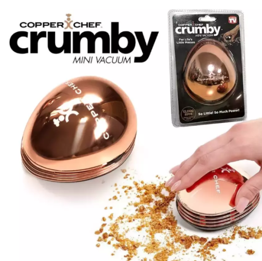 Copper Chef Crumby Mini Vacuum - So Little, So Much Power