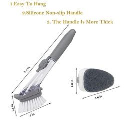 Dish and Pot Cleaner Brush Wand Sponge for sink