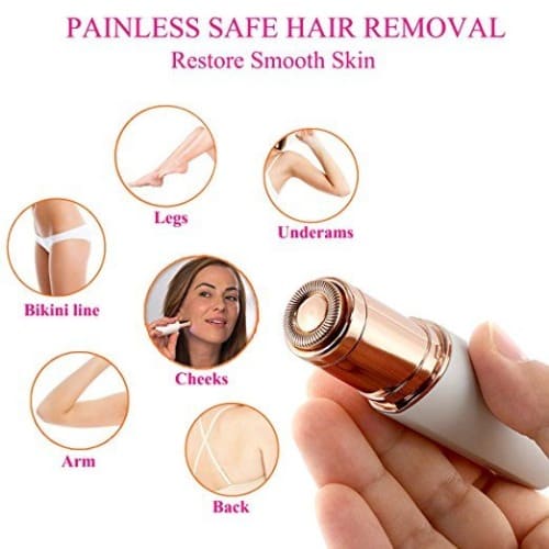 Flawless Finishing Touch Women's Painless Facial Hair Remover With  Rechargeable Battery | Shopznowpk