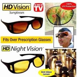 HD Night Vision Wraparound Sunglasses