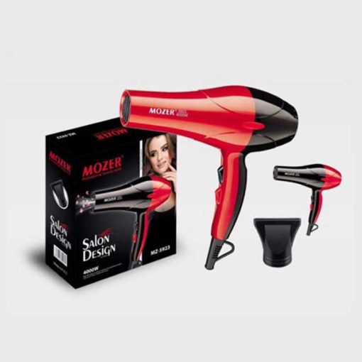 Mozer Saloon Design Hair Dryer MZ5923 Red Color 4000 Watts