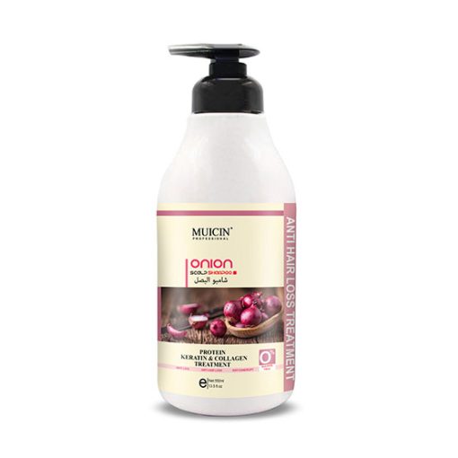 Muicin Onion Shampoo with Protein Keratin & Collagen 550 ML