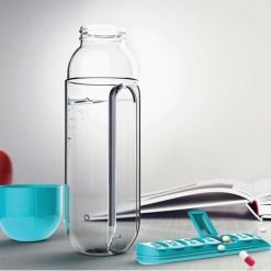 Pills Organizer With Water Bottle Multicolors 600 ML