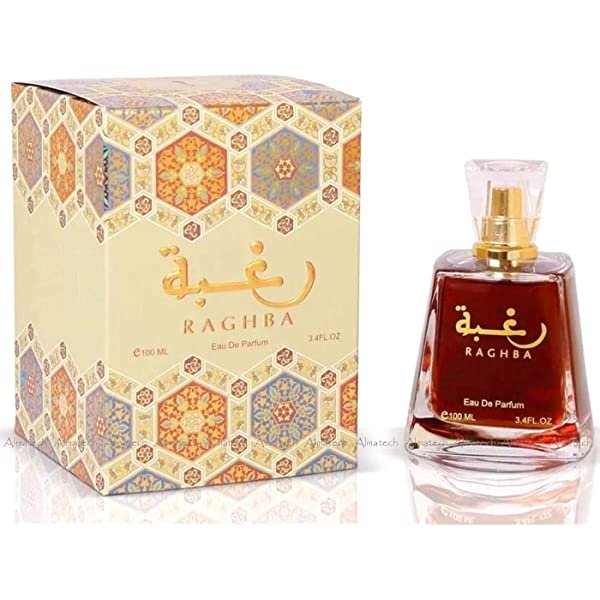 Raghba by Arabic Perfume for Men & Women - Eau de Parfum, 100ml Raghba by Arabic Perfume for Men & Women - Eau de Parfum, 100ml