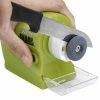 Swifty Sharp Motorized Knife & Scissor Blade Sharpener - Green