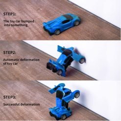 Transform Car Robot Car Toys for Kids 5 Plus Age Multicolors