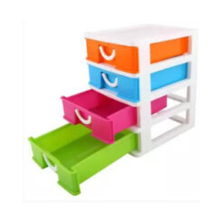 4 Layer Mini Plastic Storage Box For Cosmetics Jewellery & Medicine