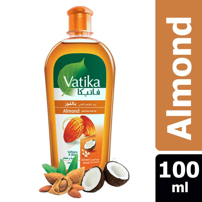 Vatika Almond Hair Oil 100Ml Vatika Almond Hair Oil 100Ml
