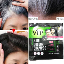 Vip Hair Colour Shampoo 20 ML Black Color