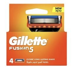 Alternative view of Gillette Fusion Mens Replacement Razor 5 Blade Cartridges - 4 Pack of Blades or Gillette Fusion5 Cartridge Pack Of 4