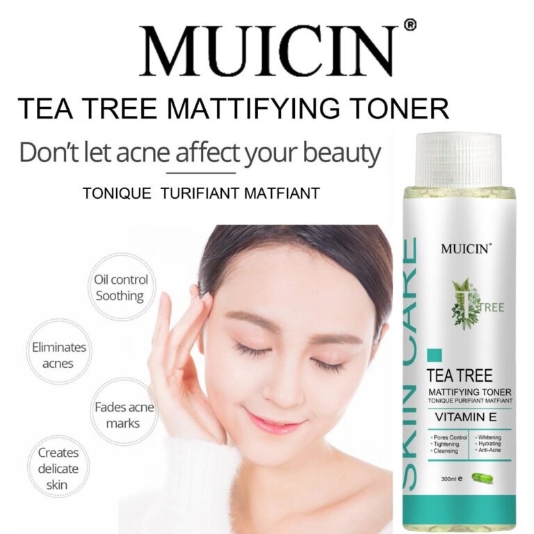 Muicin Skin Care Tea Tree Toner With Vitamin E 300 ML Shopznowpk