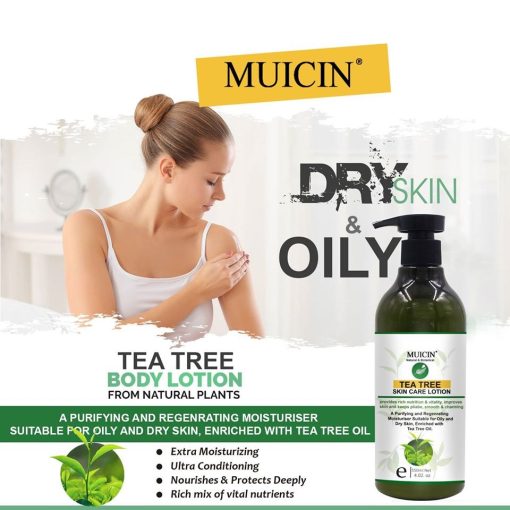 Muicin Natural & Botanical Tea Tree Skin Care Lotion 550 ML
