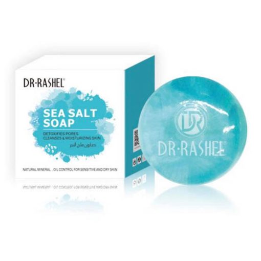 DR RASHEL Sea Salt Soap Detoxifies Pores Cleanses & Moisturizing Skin 100g