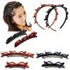 Fashion Double Layer Band Twist Plait Clip