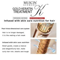 Muicin Gold Keratin Hair Straightening Cream 150 ML