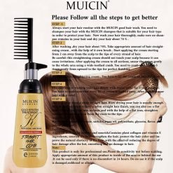Muicin Gold Keratin Hair Straightening Cream 150 ML