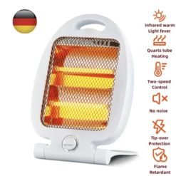 Quartz Portable Heater 800 Watts
