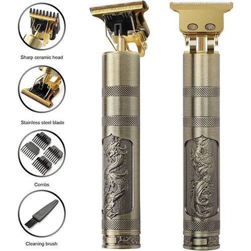 Vintage T9 Trimmer for Men Hair Zero Gapped Clipper Professional Cordless Haircut Electric USB Charging Beard Trimmer Vintage T9 Trimmer for Men Hair Zero Gapped Clipper Professional Cordless Haircut Electric USB Charging Beard Trimmer - Image 6
