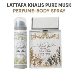 Lattafa Khalis Pure Musk for Men and Women EDP 100ml + Body Spray