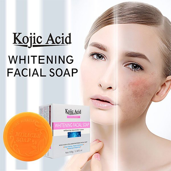 Kojic Acid Collagen Facial Soap Skin Lightening Soap Kojic Acid Whitening Soap Kojic Acid Glycerin Brighten Face Body Skin Bleaching Soap 100g Kojic Acid Collagen Facial Soap Skin Lightening Soap Kojic Acid Whitening Soap Kojic Acid Glycerin Brighten Face Body Skin Bleaching Soap 100g (5)