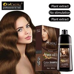 Mokeru Hair Color Shampoo 500 ML with Argan Oil (2)