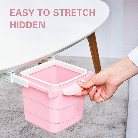 Tables Push-Pull Portable Dustbin