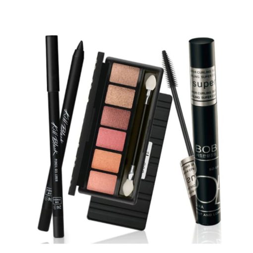 Bob Original Eyes Makeup Series Eye Shadow Kit , Mascara and Eye Liner