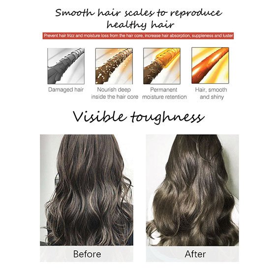 DISAAR Collagen & Argan Oil Anti Frizz 2 in 1 Hair Serum 120ml DISAAR Collagen & Argan Oil Anti Frizz 2 in 1 Hair Serum 120ml - Image 3