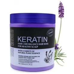 Lavender Keratin Hair Care Balance Hair Mask & Hair Treatment for Healthy Scalp 1000 ml (1)