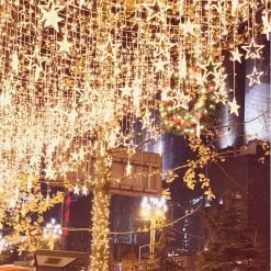 Moon Star LED Decoration Lights For EID Celebration Or Curtain lights Moon Star LED Decoration Lights For EID Celebration Or Curtain lights