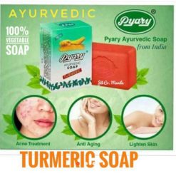 Pyary Acne Removing Ayuverdic Turmeric Soap (3)