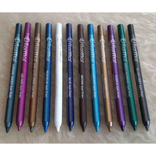 Flormar Colored Eyeliner Set of 12 Pcs (Sharpable)