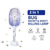 2 in 1 Electric Mosquito Swatter Mosquito Racket and Zapper Racket (3)