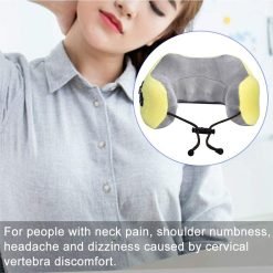 Rechargeable Electric Massage Pillow Pain Muscle Relief Massage Machine, Neck Shoulder Cervical Supporter