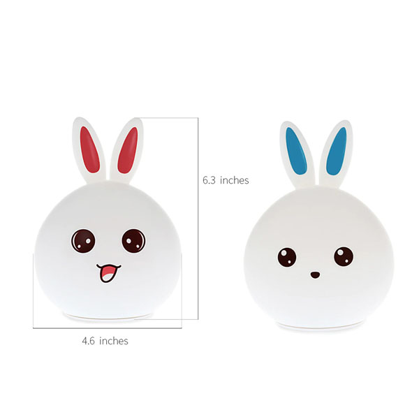 rabbit led night light