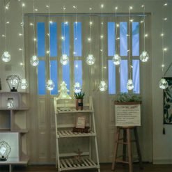 Wish Ball Curtain Lights 10 Wish Balls Warm White LED