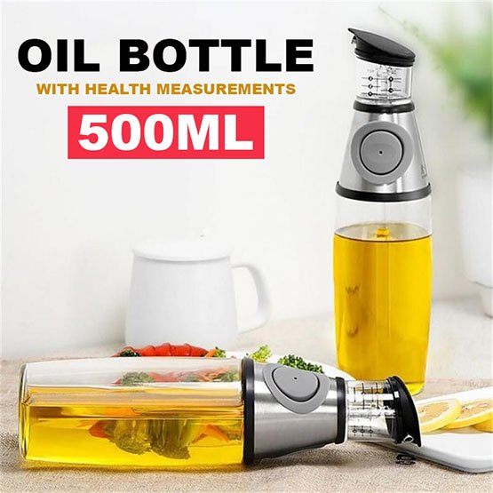 Oil Wash Bottle With Health Measurements 500ml Oil Wash Bottle With Health Measurements 500ml (1)