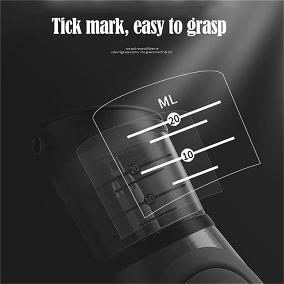 Oil Wash Bottle With Health Measurements 500ml Oil Wash Bottle With Health Measurements 500ml - Image 2