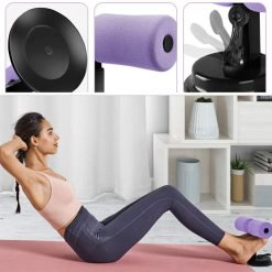 Upgraded Sit Up Floor Bar or Portable Adjustable Sit Up Equipment with Strong Suction