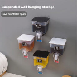 Wall Hanging Automatic Pressing Seasoning Bottle (3)