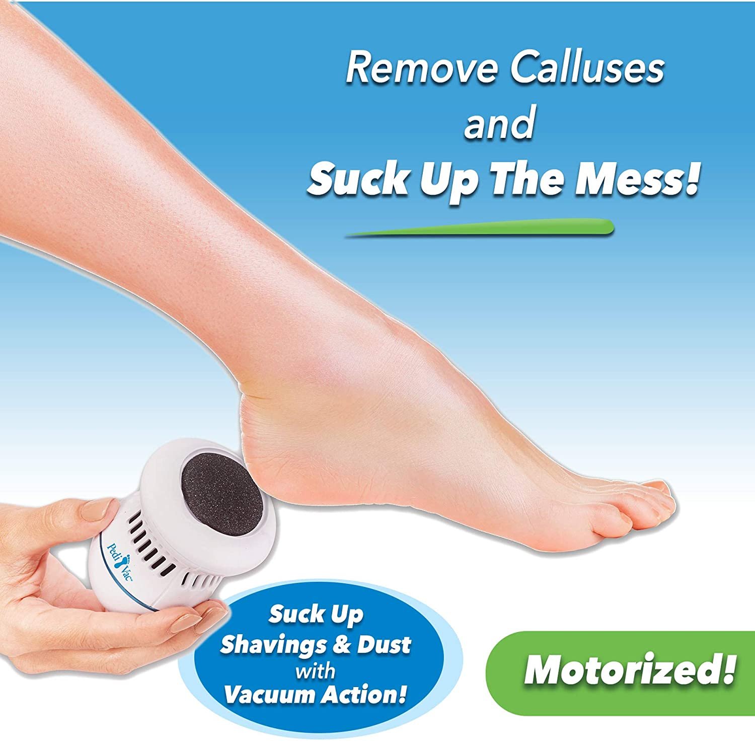 Callus Remover for Feet with Built-in Vacuum Removes Dead Skin from Feet Callus Remover for Feet with Built-in Vacuum Removes Dead Skin from Feet - Image 2