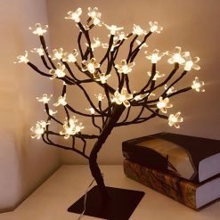 Cherry Blossom USB LED Lamp for Indoor & Home Decor
