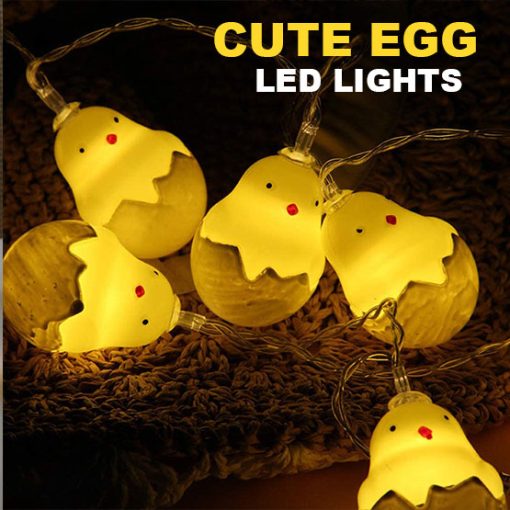 Cute Fairy Light String Egg 10 LED