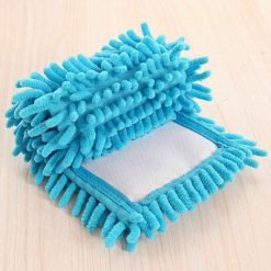 Flat Mop Household Mop Head Replacement Microfiber Floor Dust Cleaning Pad