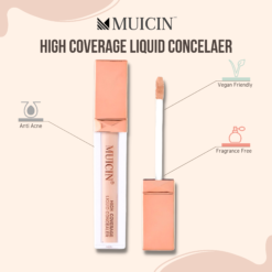 MUICIN High COVERAGE LIQUID CONCEALER - 6G Light